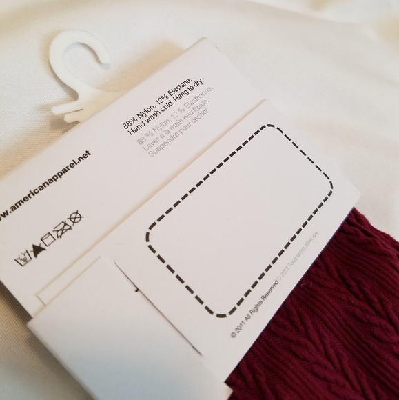 💸SOLD💸AmericanApparel Romper&Thigh High Stocking - Picture 5 of 5